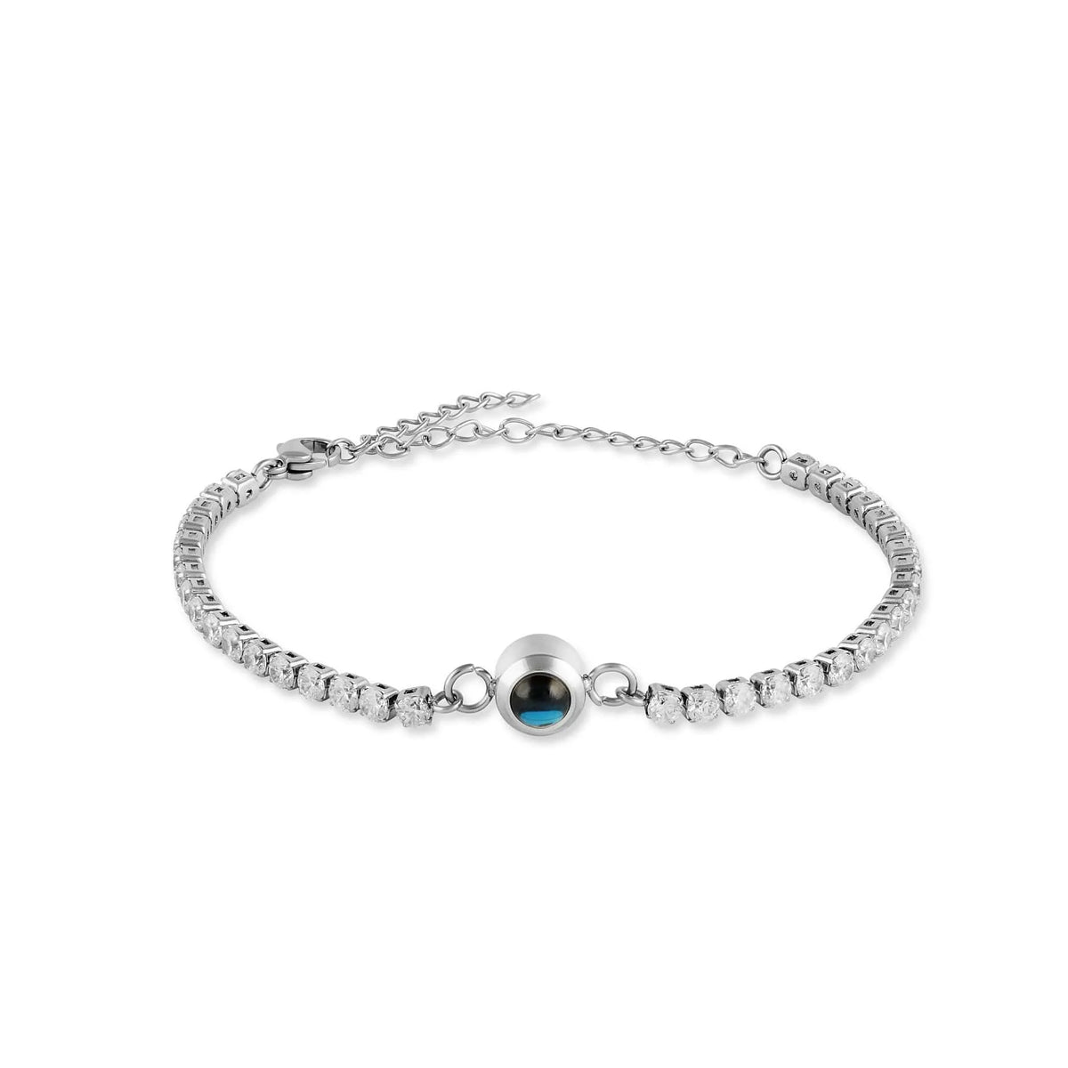 Bracelet Diamant - Projection Photo Personnalisé
